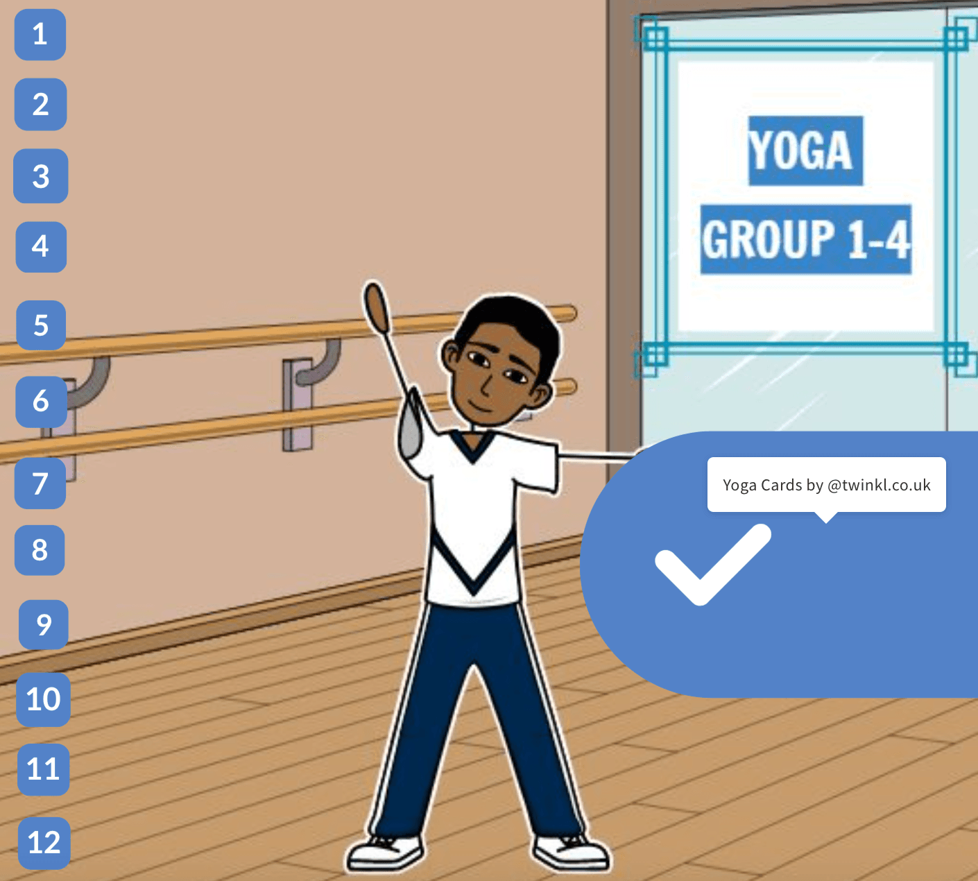 Yoga in group 1-4